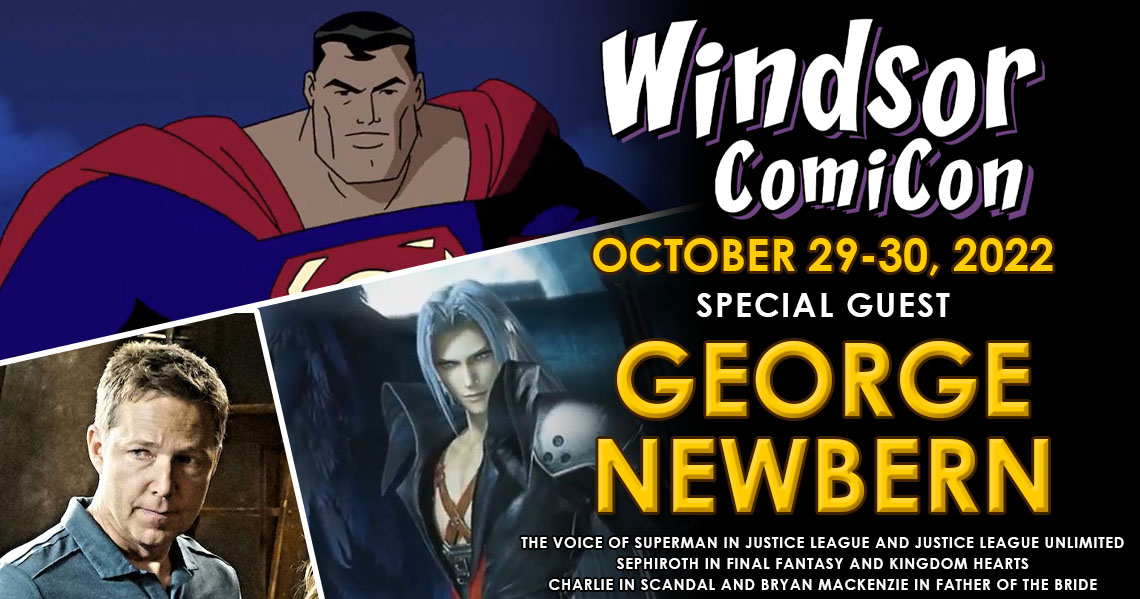 Superman voice actor George Newbern to attend Windsor ComiCon 2022
